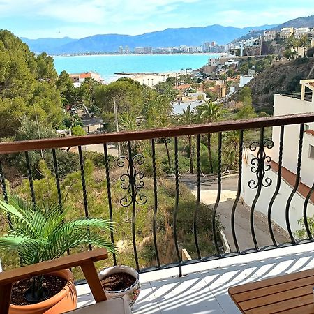 Royal Beach - Appartment With Sea View & Terrace Faro de Cullera Dış mekan fotoğraf