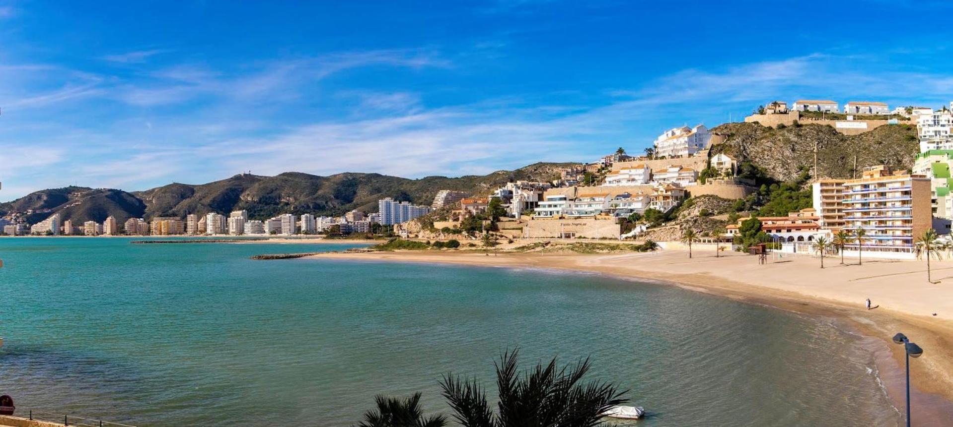 Royal Beach - Appartment With Sea View & Terrace Faro de Cullera Dış mekan fotoğraf