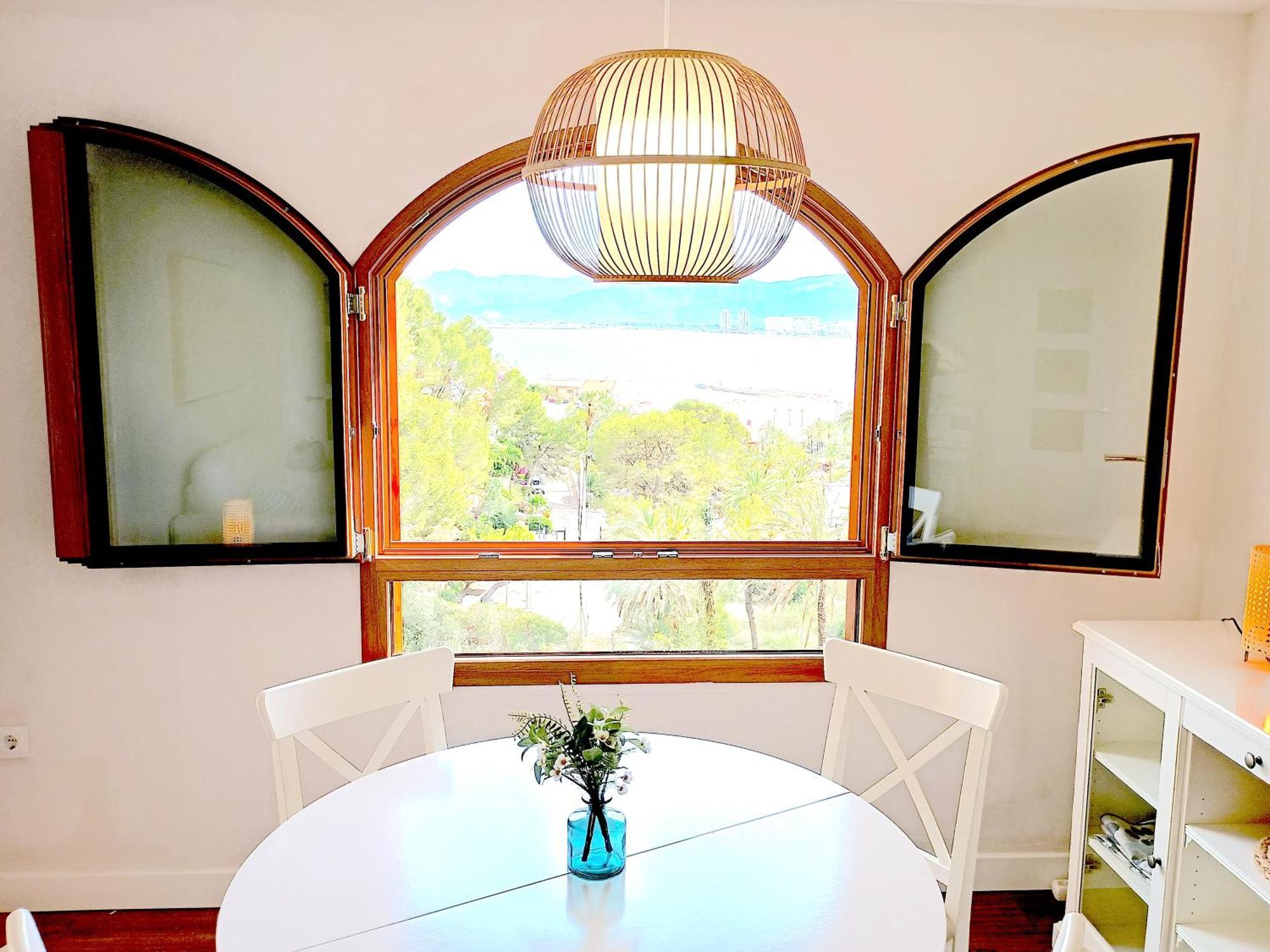 Royal Beach - Appartment With Sea View & Terrace Faro de Cullera Dış mekan fotoğraf