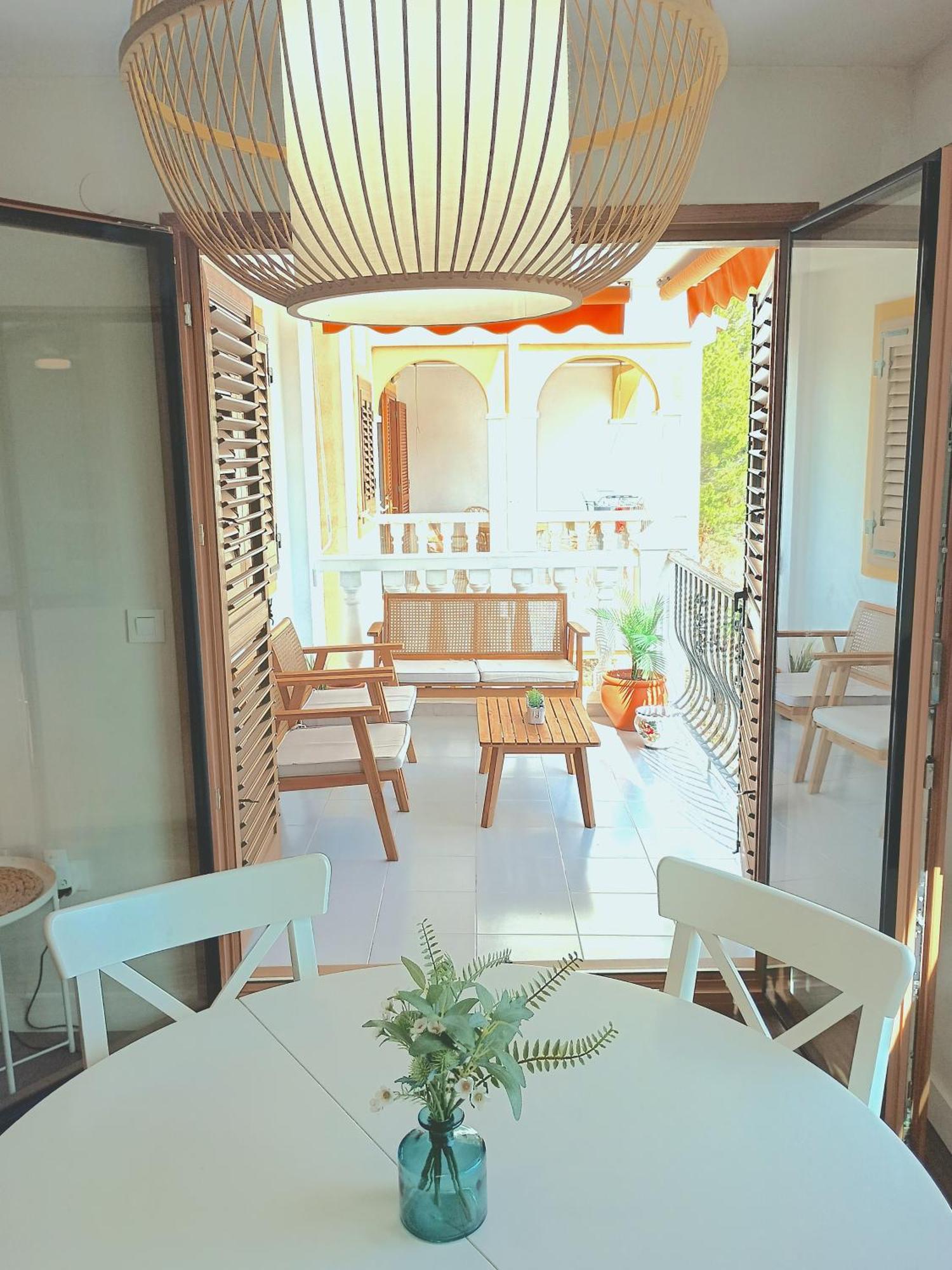Royal Beach - Appartment With Sea View & Terrace Faro de Cullera Dış mekan fotoğraf