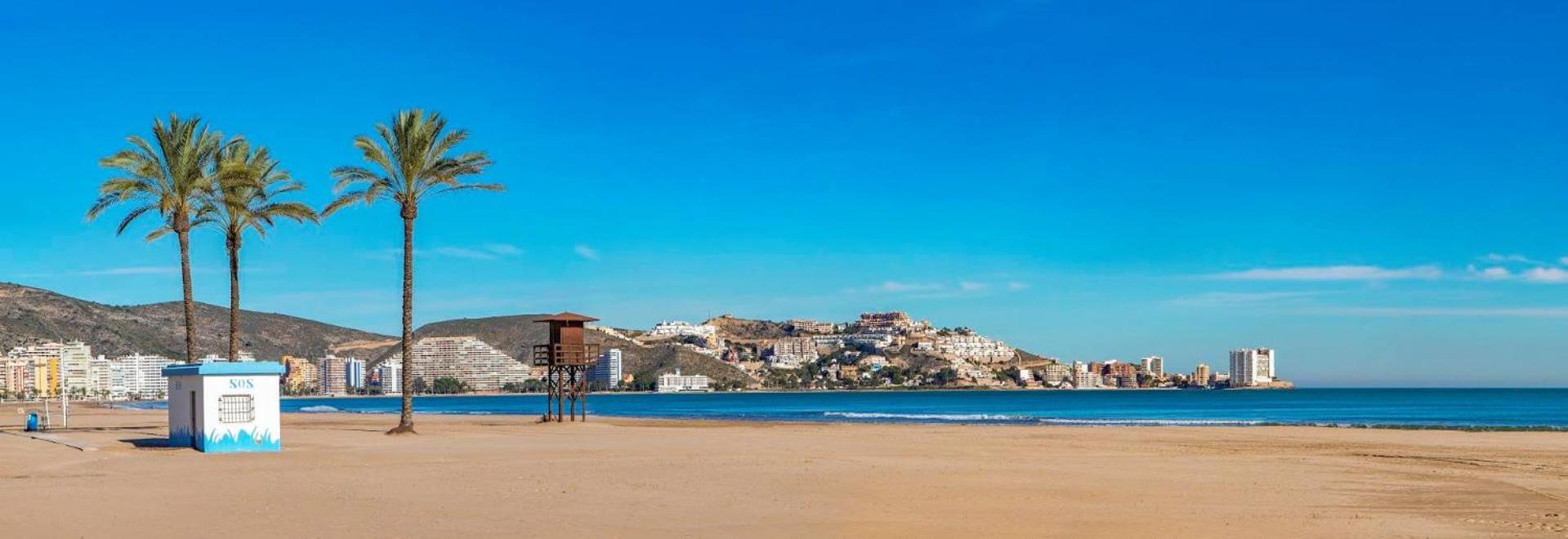 Royal Beach - Appartment With Sea View & Terrace Faro de Cullera Dış mekan fotoğraf