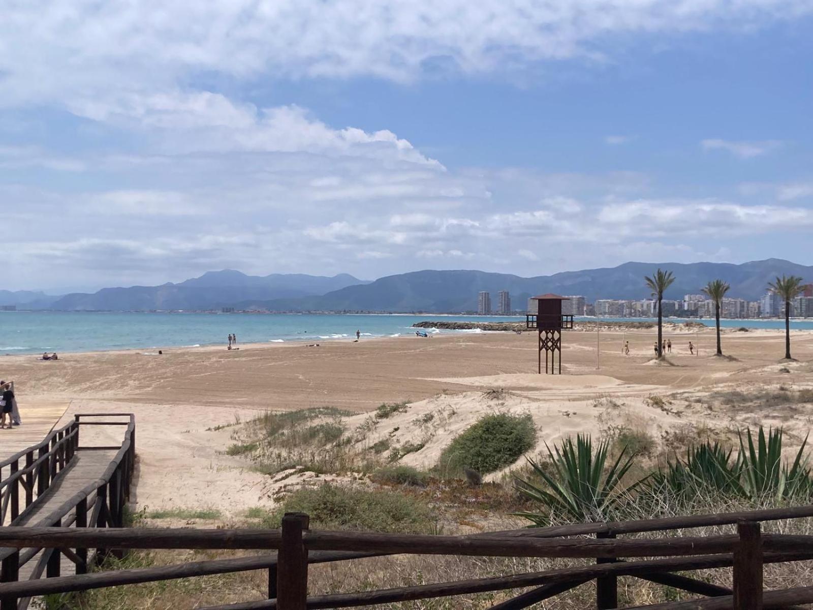 Royal Beach - Appartment With Sea View & Terrace Faro de Cullera Dış mekan fotoğraf